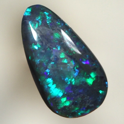 SOLID BLACK OPAL Bright, strong fire always